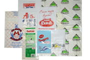 Пакеты для фасовки товаров с логотипом заказчика